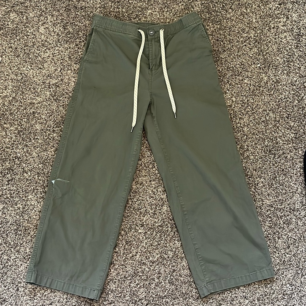 Vuori Wide Leg Pants Ripstop fabric Small